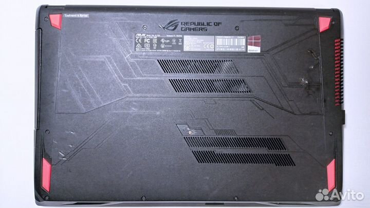 Asus ROG Strix GL753VD + комиссия