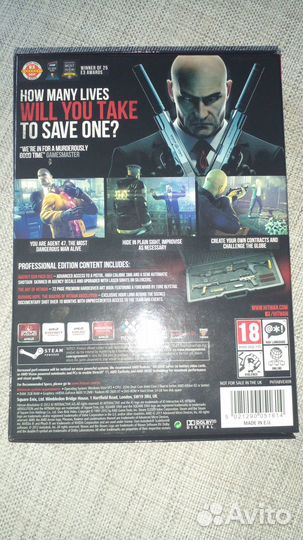 Коллекционное издание hitman absolution