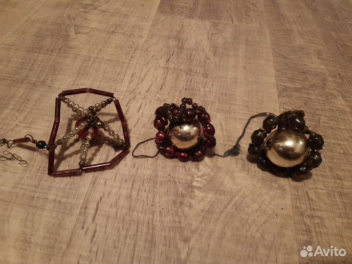 Елочные игрушки СССР небольшого размера