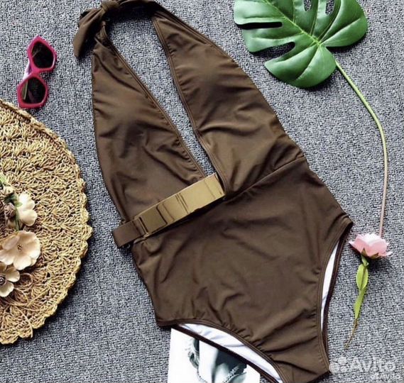 Купальник слитный бразильяно