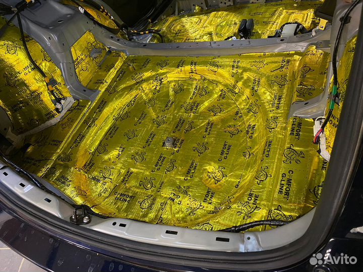 Шумоизоляция автомобиля