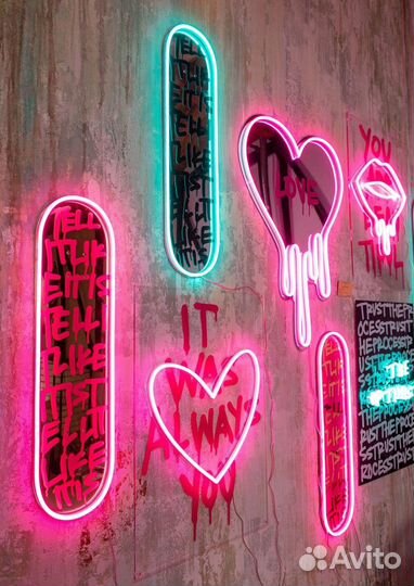 Нужен партнер (вывески из неона) Доход от 90тр/м