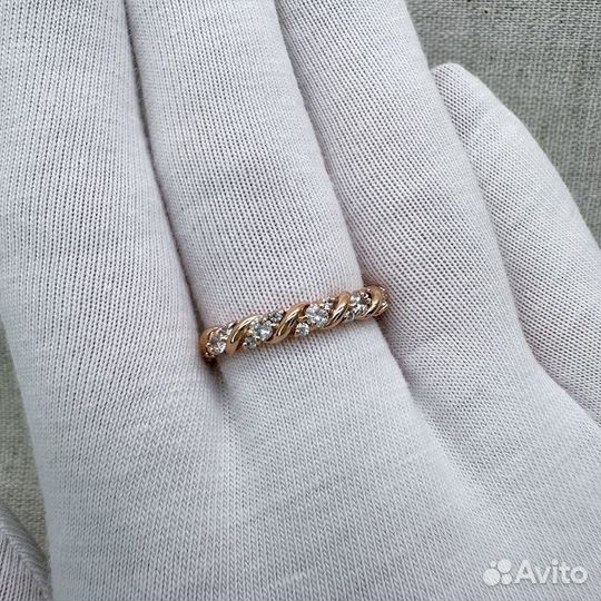 Кольцо с фианитами. Размер 18, №Z561092N1