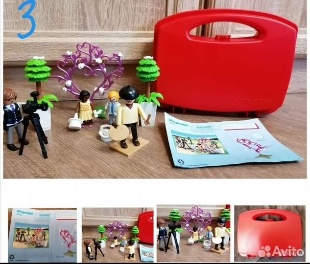 Детские конструкторы Playmobil, 6 наборов