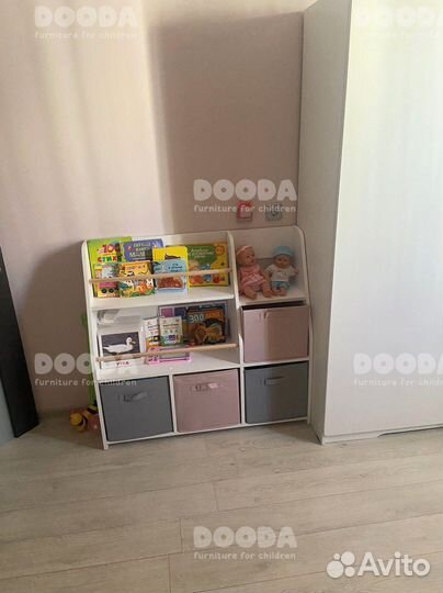 Стеллаж для игрушек Bummi 5 Монтессори