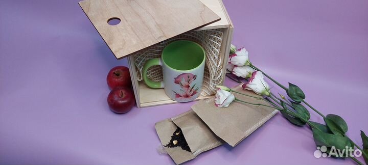 Коробка подарочная деревянная Собственная мастерск