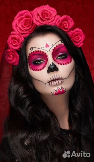 Аквагрим на хэллоуин