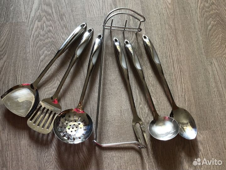 Набор столовых приборов (6шт) на стойке