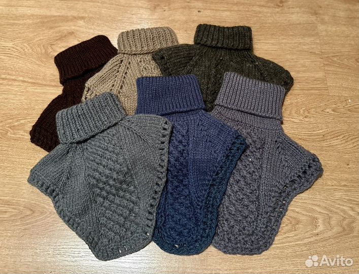 Манишка, шарф, снуд