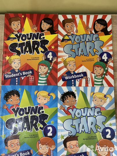 Английский язык Young Stars 2 и 4