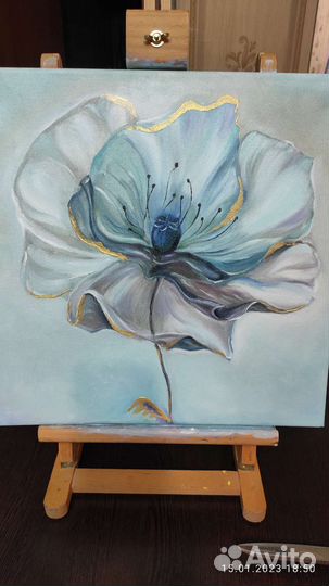 Картины маслом цветы