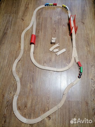Деревянная железная дорога IKEA