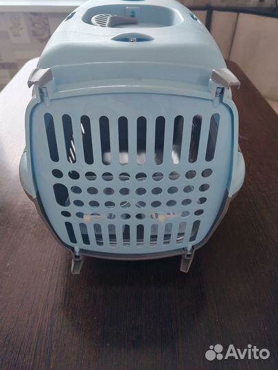 Пластиковая переноска для животных S