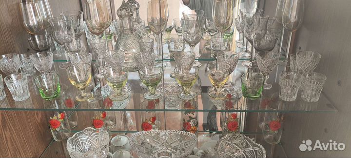 Фарфоровая посуда СССР, хрусталь