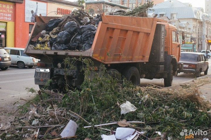 Вывоз строительного мусора с грузчиками