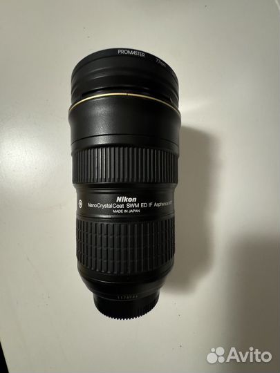 Nikon 24 70mm f 2.8g ed af s