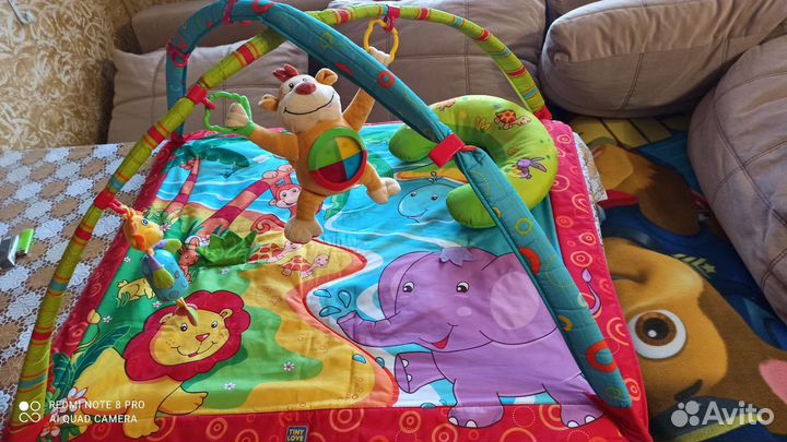 Развивающий коврик tiny love