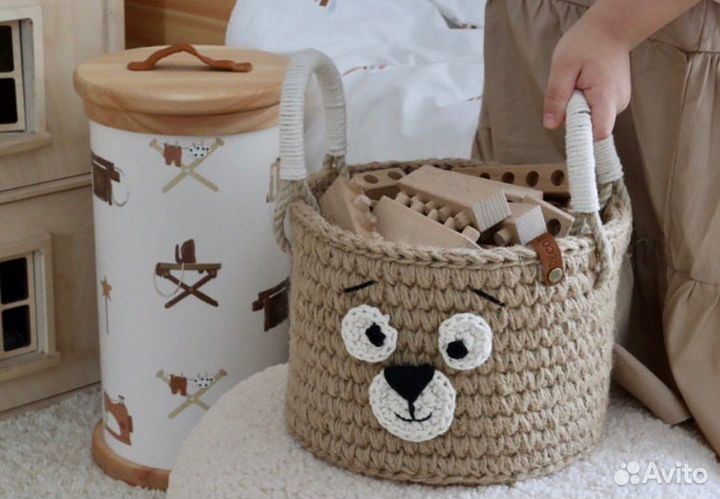 Вяжу изделия из джута.эко