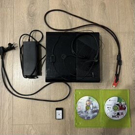 Xbox 360 E + Наушники и игры