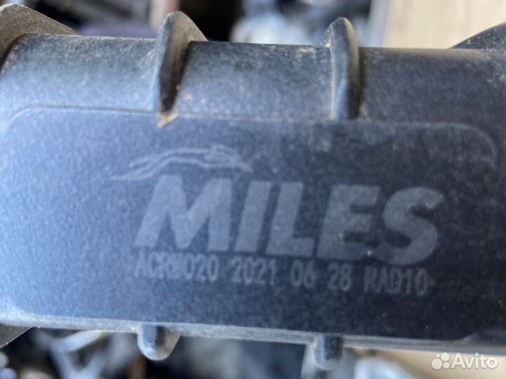 Радиатор охлаждения chevrolet aveo t250