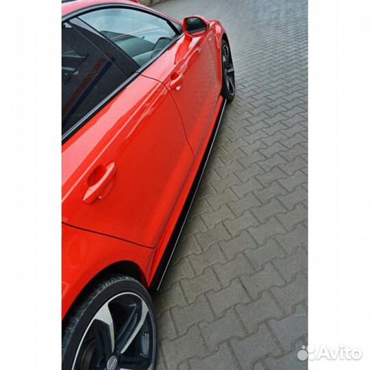 Сплиттер порога Audi A7/A6 C7