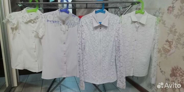 Школьная форма для девочки, блузки