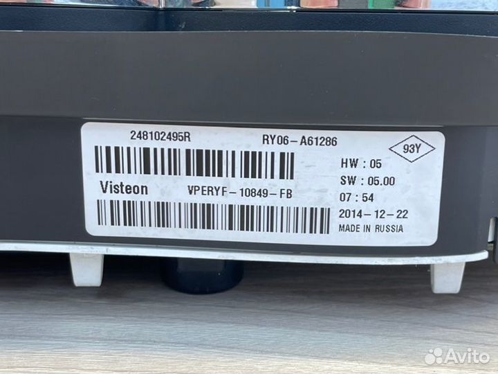 Щиток приборов Renault Logan