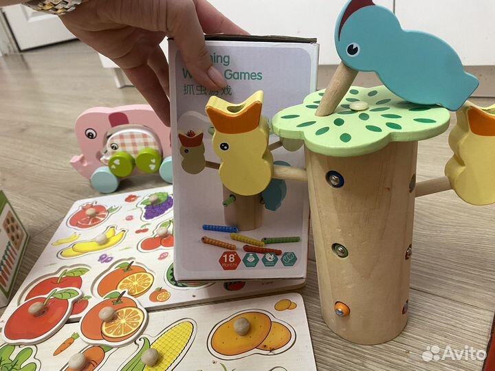 Развивающие игрушки от 1 года пакетом