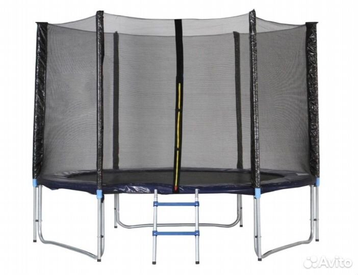 Батут с сеткой и лестницей 10 футов (3,05 метра)