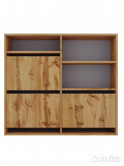 Обувница двойная, тумба для обуви