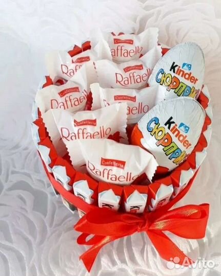 Букеты с оформлением, сладкие