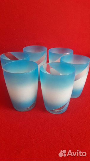 Стаканы для сока 6штук