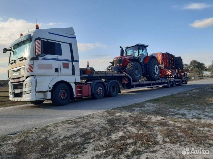 Услуги низкорамного трала