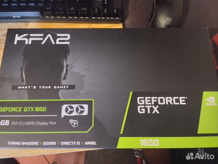Видеокарта gtx 1650 D6