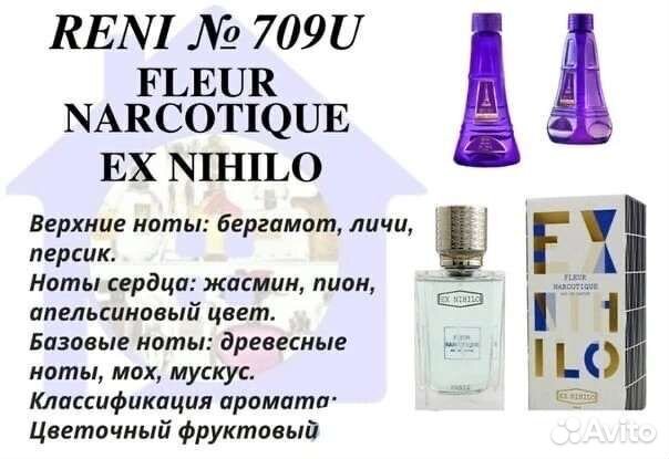 Наливная парфюмерия Reni