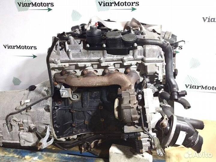 Двигатель мерседес E200 W211 OM 646961 2.2 цди