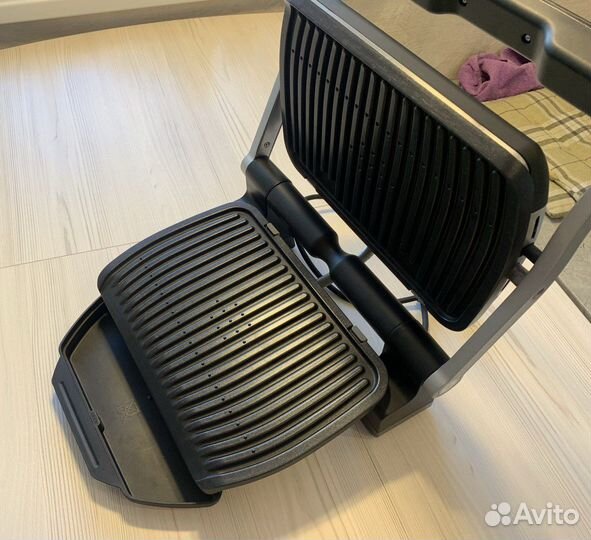 Электрогриль Tefal Optigrill+ GC712D34 серебристый