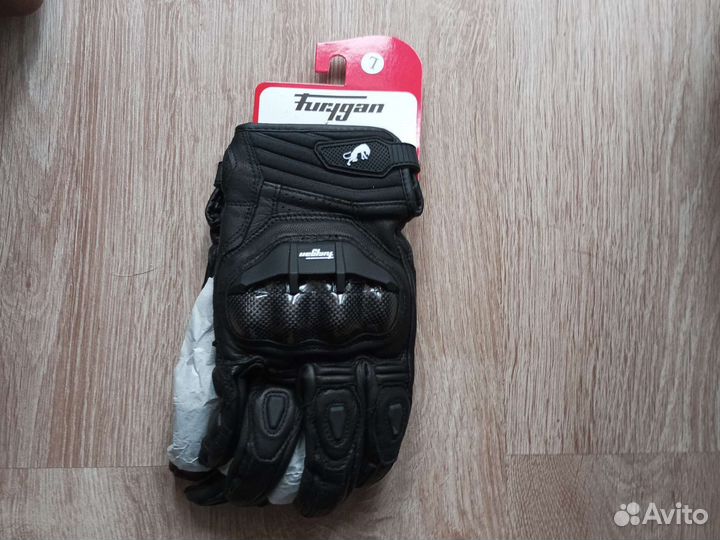 Мотоперчатки кожаные