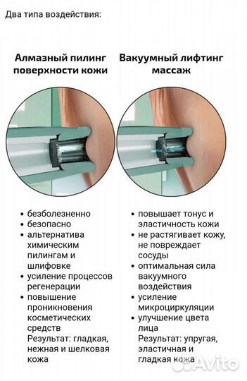 Новый аппарат для алмазной дермобразии/чистки лица