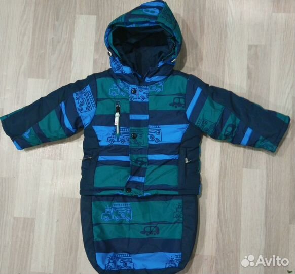 Костюм трансформер зима 0-74