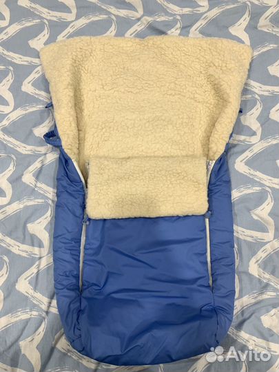 Зимний конверт в коляску