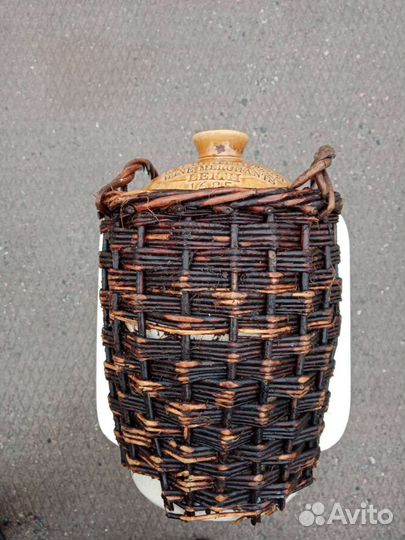 Керамическая бутыль, антикварная, Шотландия