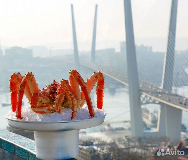 Краб камчатский свежемороженый