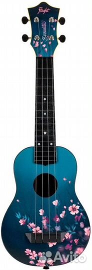Flight TUC-32 sakura укулеле Travel, концерт, черн