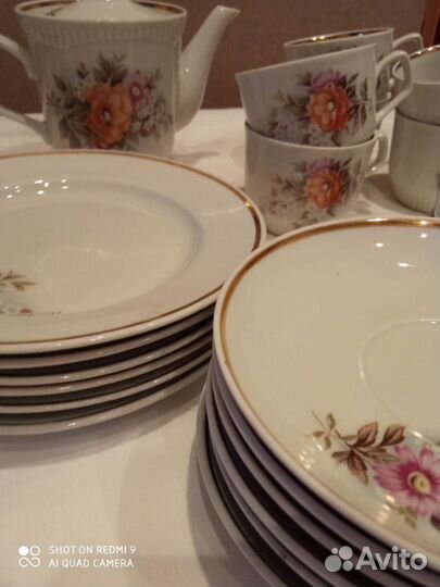 Чайный сервиз СССР новый