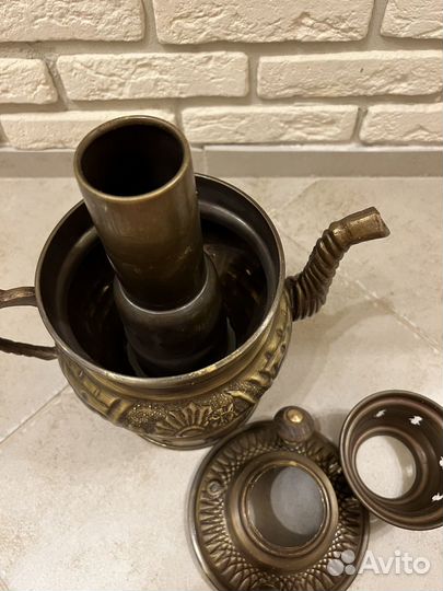 Самовар (Чайник) на дровах 1.5л (Комплект)