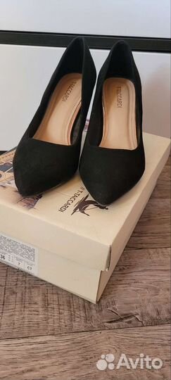 Туфли женские 36 размер замшевые