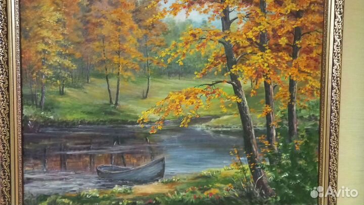 Картина маслом на холсте пейзаж