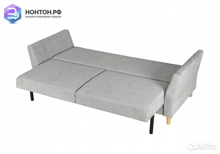 Диван тик-так Олби светло-серый