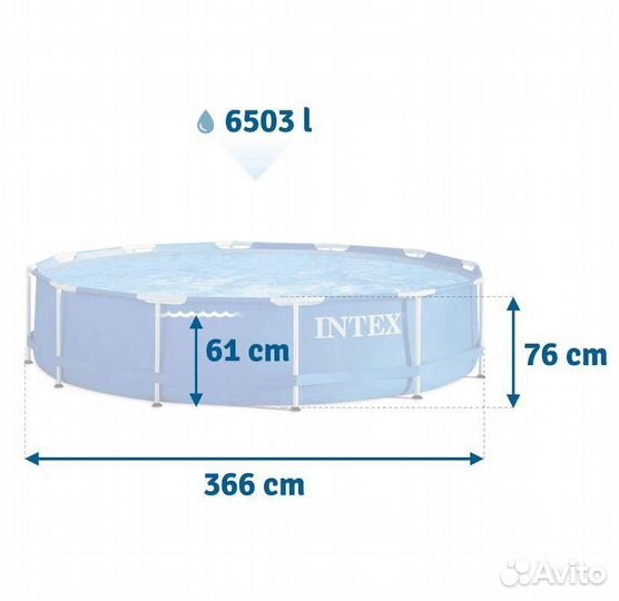 Каркасный бассейн